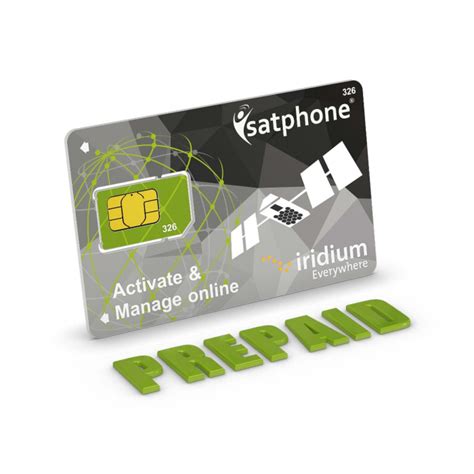 satellite phone prepaid sim card